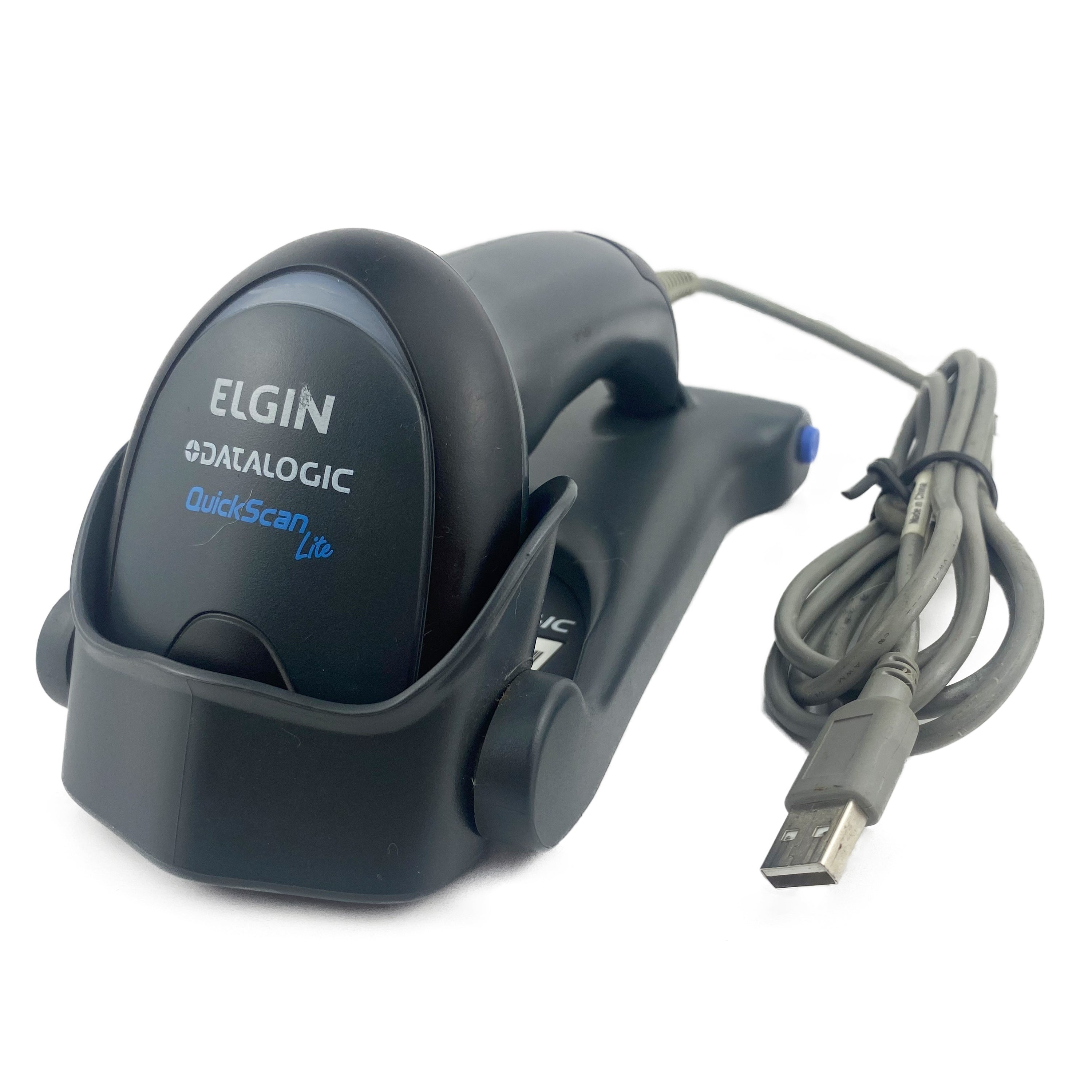 Leitor De Código De Barras Com Suporte Elgin Qw2120 Usb